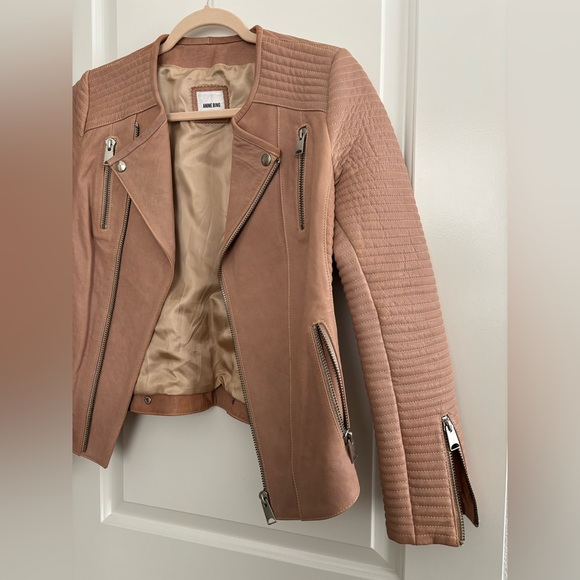 ANINE Bing Moto Leather Jacket - Picture 9 of 13